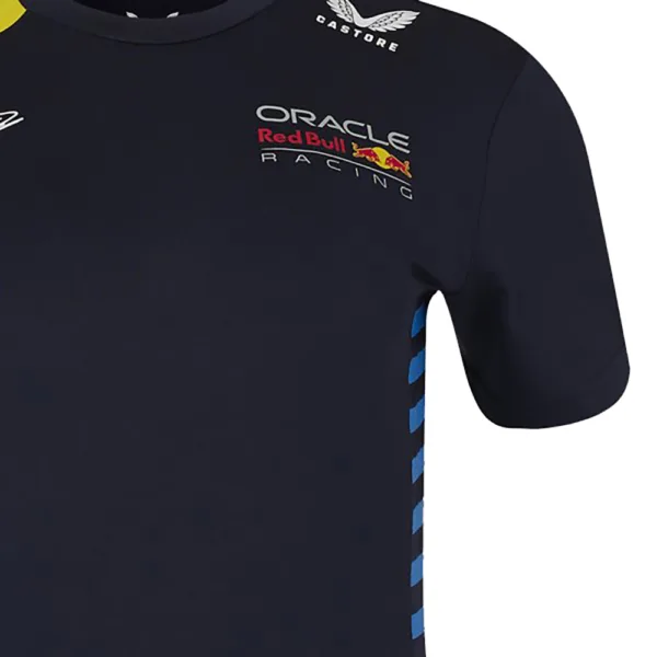 Red bull #1 verstappen tee shirt 2024, navy, Ladies - Image 4