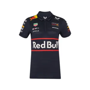 Red bull f1 team polo shirt 2025, blue, Ladies