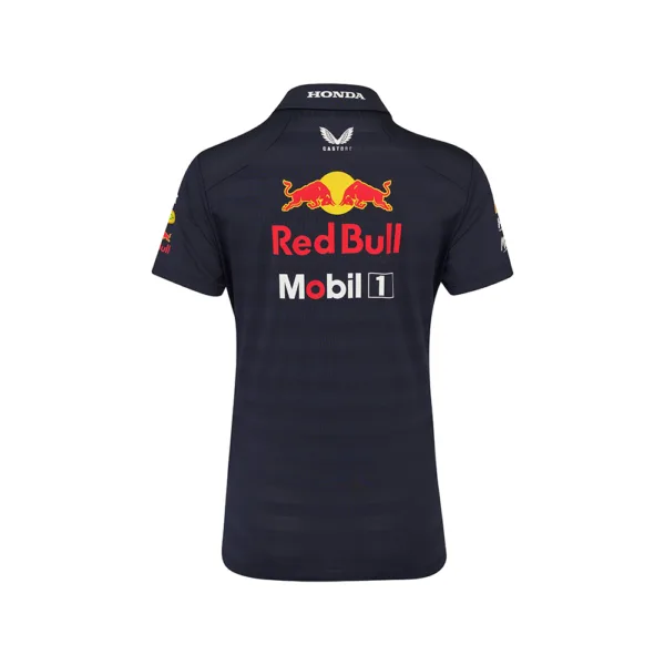Red bull f1 team polo shirt 2025, blue, Ladies - Image 2