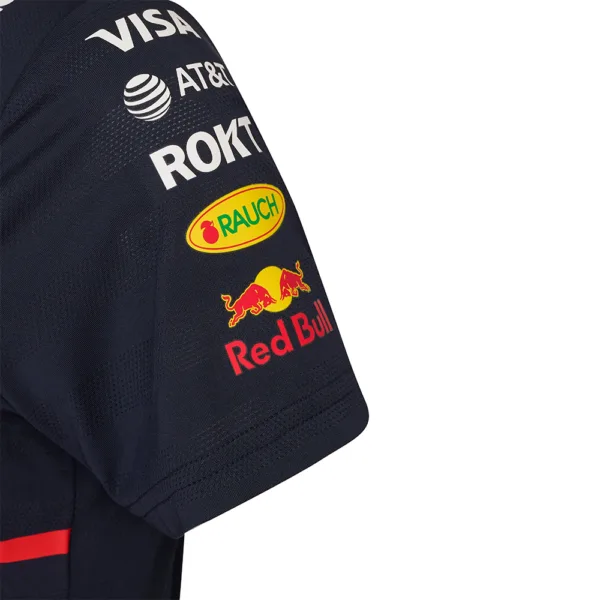Red bull f1 team polo shirt 2025, blue, Ladies - Image 3