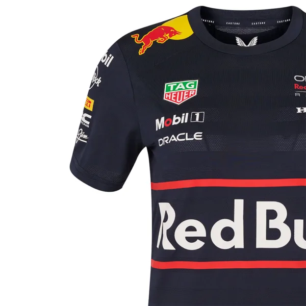 Red bull f1 team tee shirt 2025, blue, Ladies - Image 5
