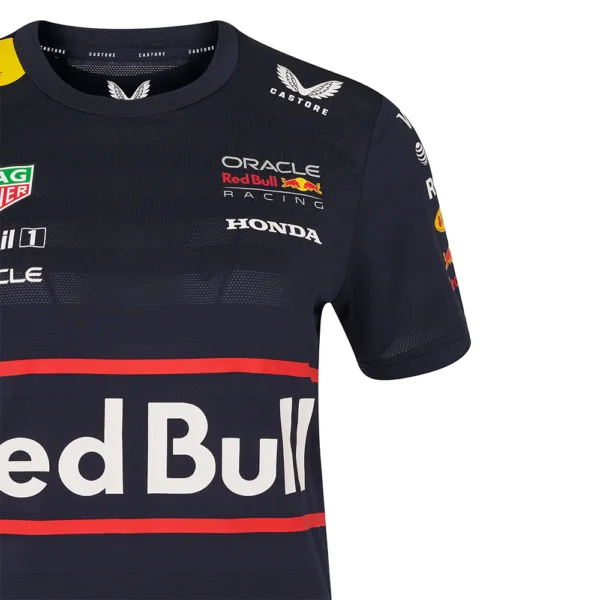 Red bull f1 team tee shirt 2025, blue, Ladies - Image 6