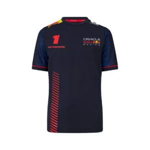 Red bull verstappen tee shirt, navy, Kids