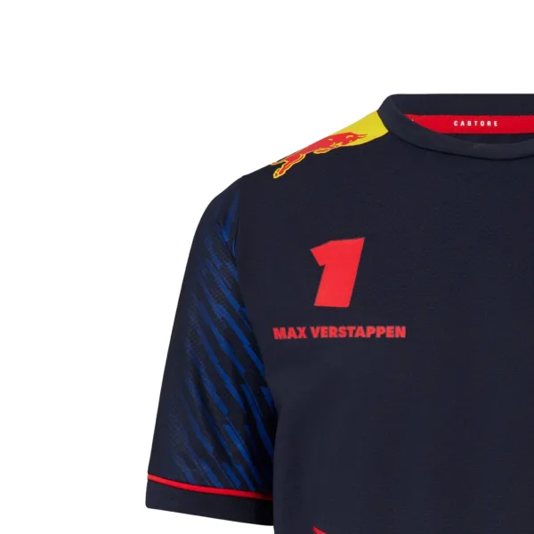 Red bull verstappen tee shirt, navy, Kids - Image 3