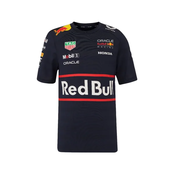 Red bull f1 team tee shirt 2025, blue, Kids