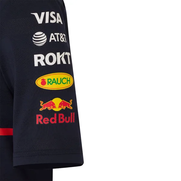 Red bull f1 team tee shirt 2025, blue, Kids - Image 3