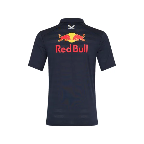 Red bull Verstappen #1 polo shirt 2025, blue, Mens - Image 2