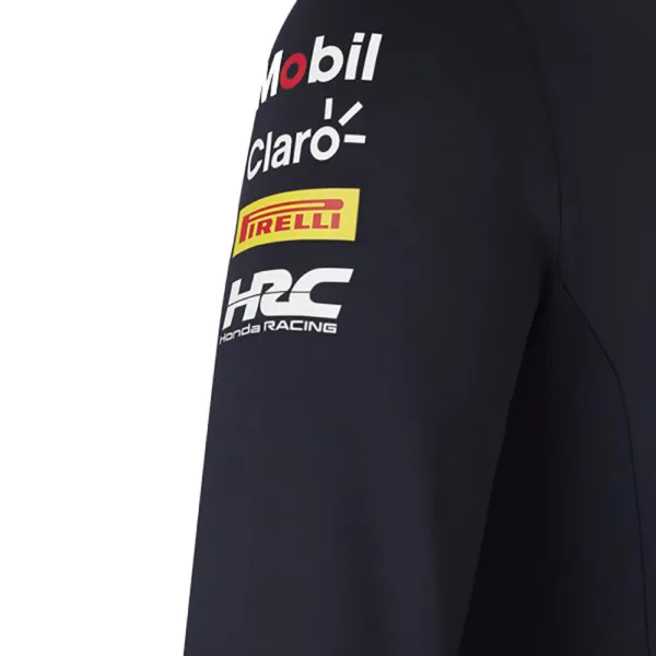 Red bull team 1/4 zip sweater 2024, sky blue, Unisex - Image 5