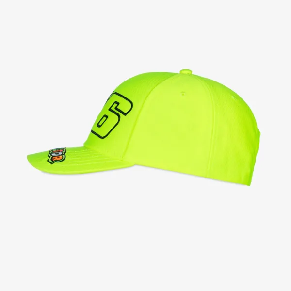 Vr46 the doctor mid visor cap yellow, Adult - Image 2