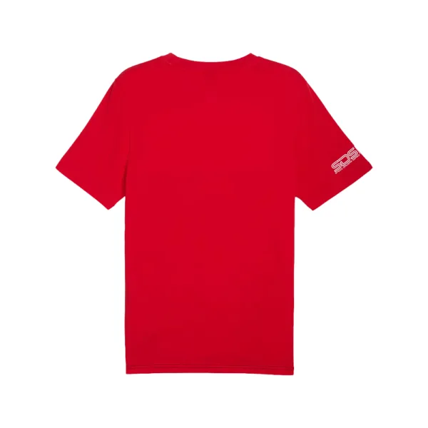 Ferrari race sds tee shirt, rosso corsa, Mens - Image 2