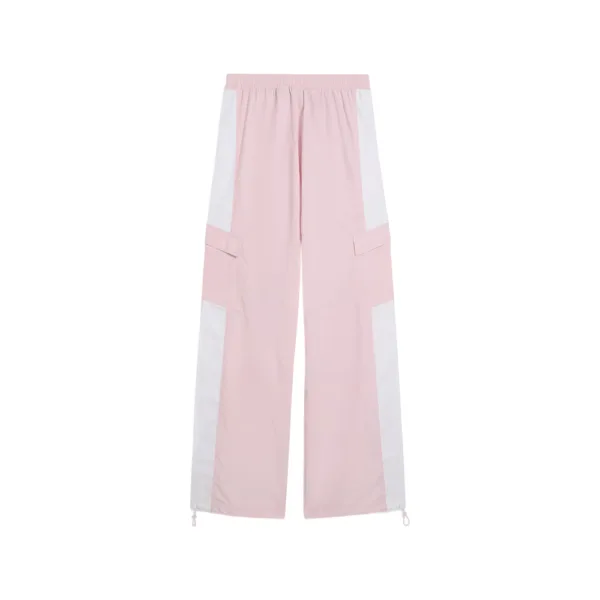 Bmw mms woven cargo pants, pink, Ladies - Image 2