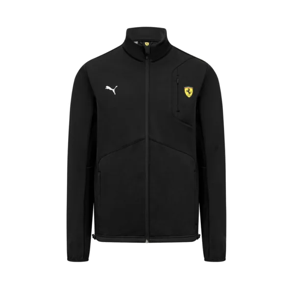 Official Ferrari softshell jacket, black, Mens