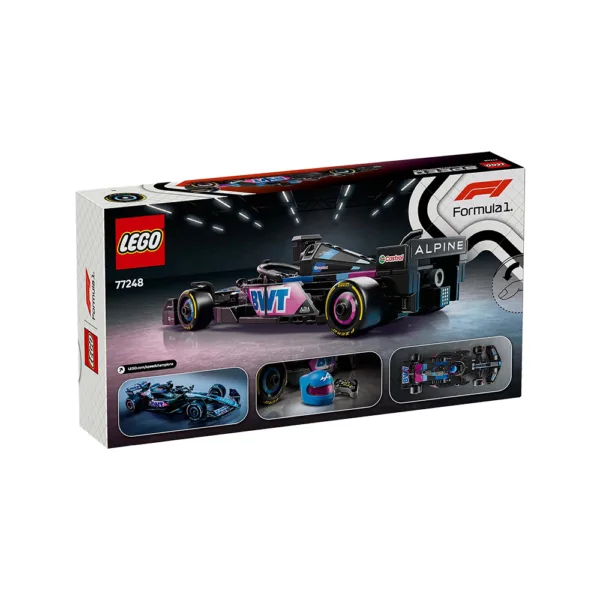 Lego bwt alpine a524 f1 race car - Image 7