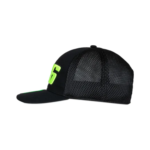Vr46 monster mid visor trucker cap black, Adult - Image 3
