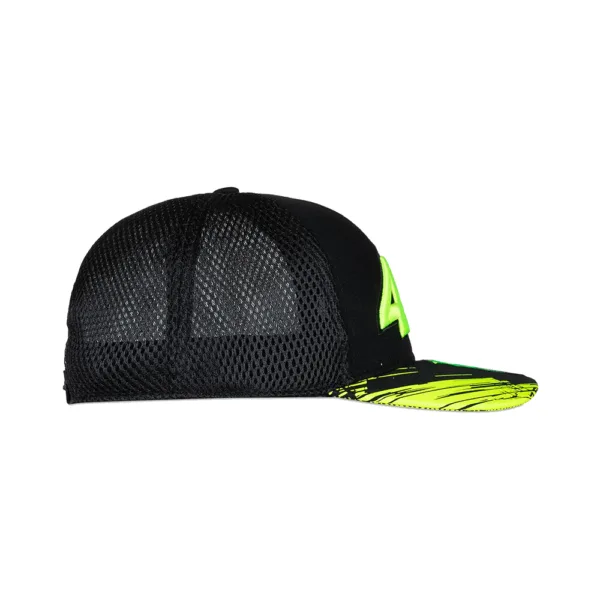 Vr46 monster mid visor trucker cap black, Adult - Image 4