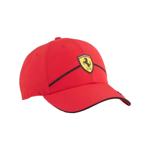 Ferrari race baseball cap, rosso corsa, Adult