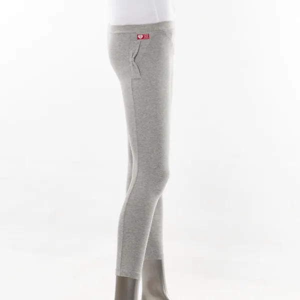 Ferrari girl bows detail leggings, grey, Kids - Image 4