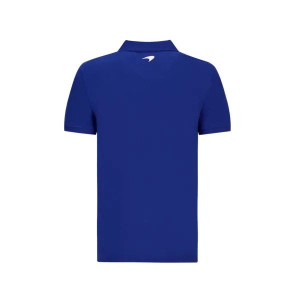 McLaren essentials polo shirt, blue, Mens - Image 2