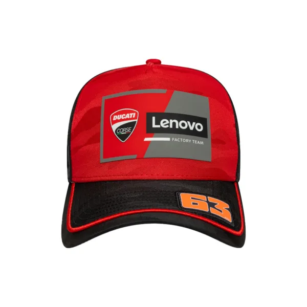 Ducati bagnaia #63 baseball cap, Adult