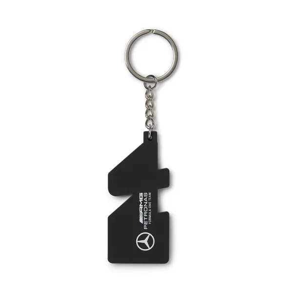 Mercedes hamilton keyring, yellow - Image 2