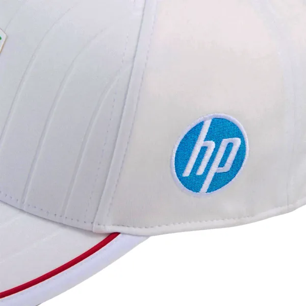 Ferrari hamilton #44 b/ball cap 2025, white, Unisex - Image 4
