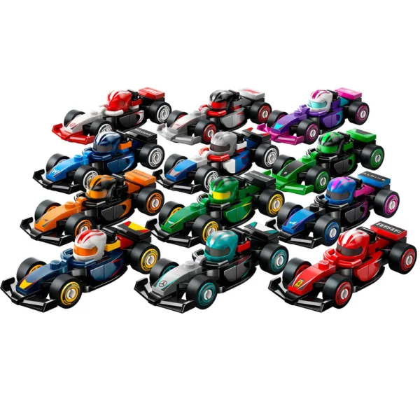 Lego Miniature F1 cars Assorted models - Image 3