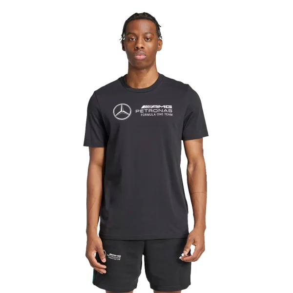 Mercedes f1 dna graphic tee shirt, black, Mens - Image 4