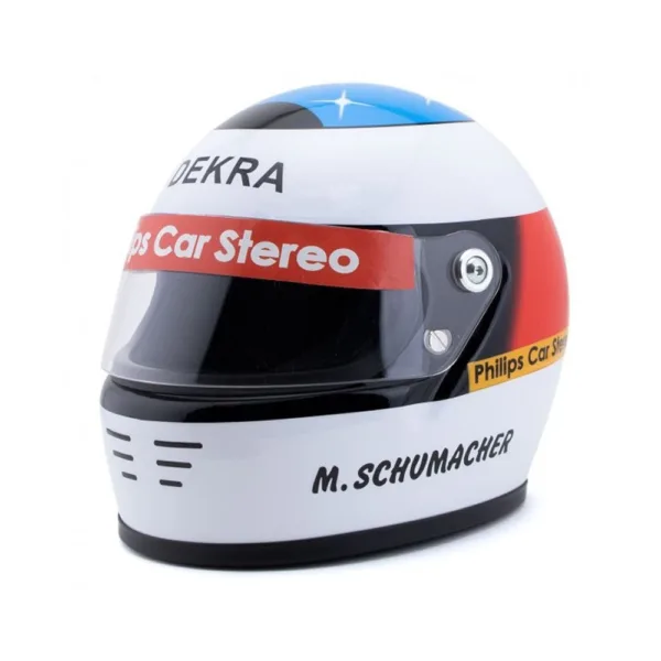 Schumacher mini helmet replica + d/case, 1:2 - Image 2