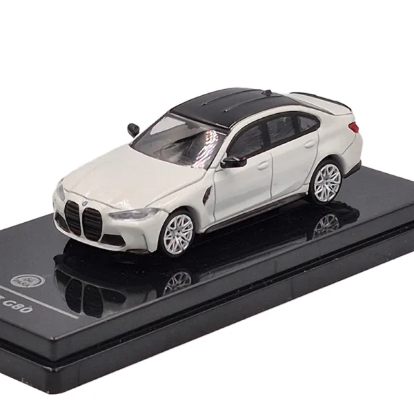 BMW m3 g80 white 1:64 - Image 2