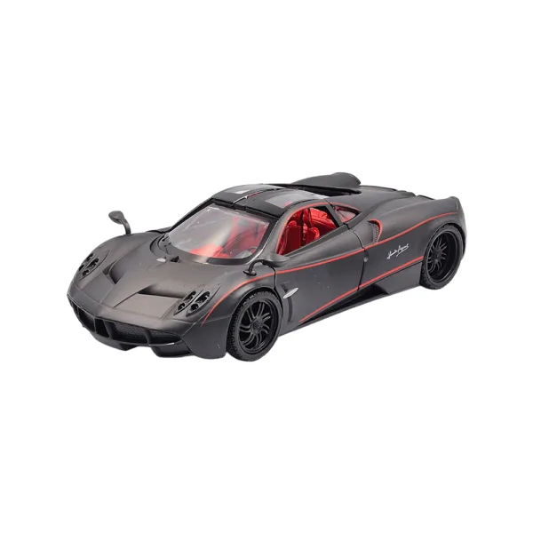 Pagani huayra gt racing matt black 1:24 - Image 2