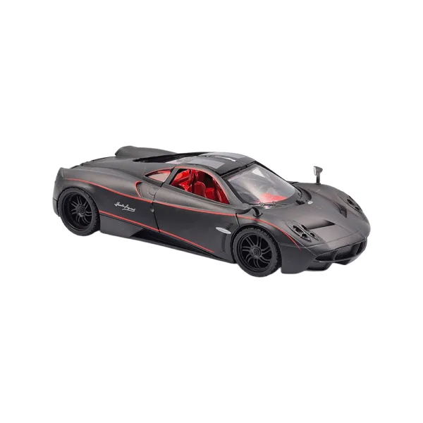 Pagani huayra gt racing matt black 1:24 - Image 3
