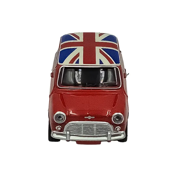 Mini cooper s tartan red w/flag on roof 1964 1:54