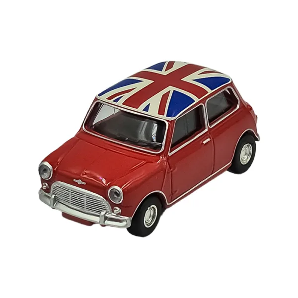 Mini cooper s tartan red w/flag on roof 1964 1:54 - Image 2