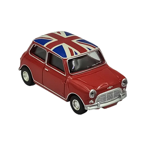 Mini cooper s tartan red w/flag on roof 1964 1:54 - Image 3