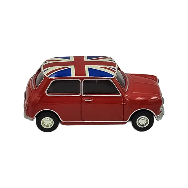 Mini cooper s tartan red w/flag on roof 1964 1:54 - Image 4