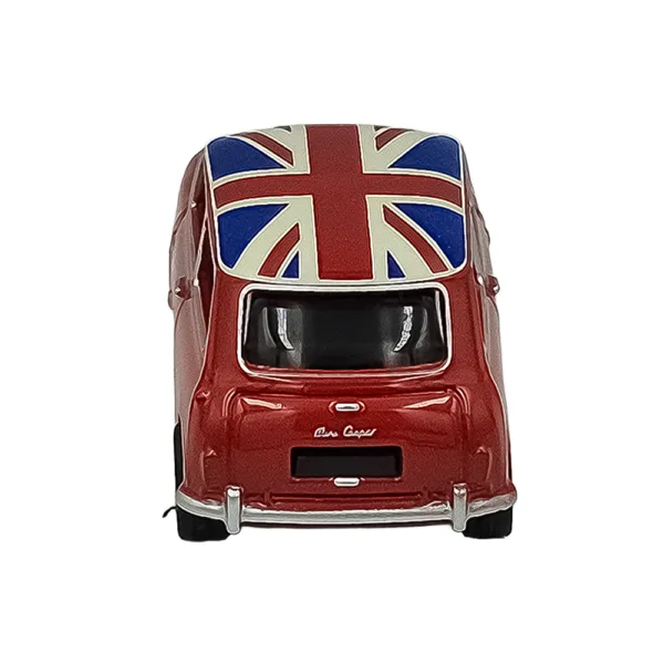 Mini cooper s tartan red w/flag on roof 1964 1:54 - Image 5