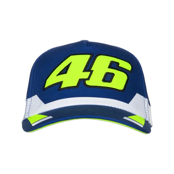 Vr46 wrt mid visor cap blue, Adult