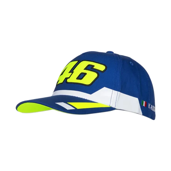 Vr46 wrt mid visor cap blue, Adult - Image 2