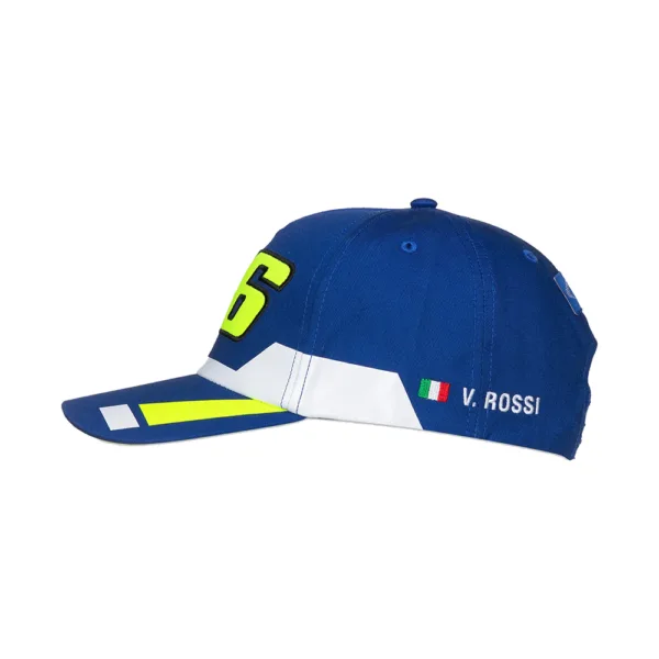 Vr46 wrt mid visor cap blue, Adult - Image 3