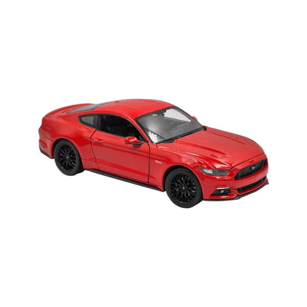 Ford mustang gt red 2015 1:24 - Image 3