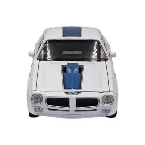 Pontiac firebird trans am white 1972 1:24