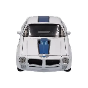 Pontiac firebird trans am white 1972 1:24
