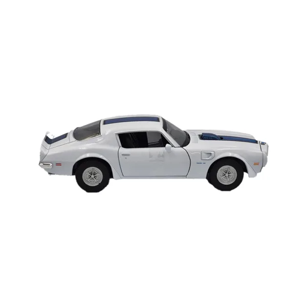 Pontiac firebird trans am white 1972 1:24 - Image 4