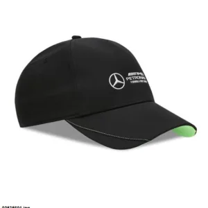Mercedes baseball cap, black, Kids