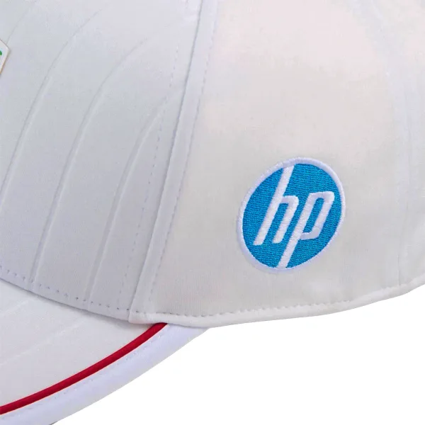 Ferrari hamilton #44 b/ball cap 2025, white, Adult - Image 4