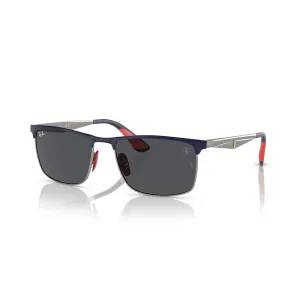 Ray ban sunglasses blue on gunmetal