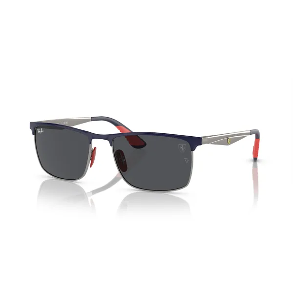 Ray ban sunglasses blue on gunmetal