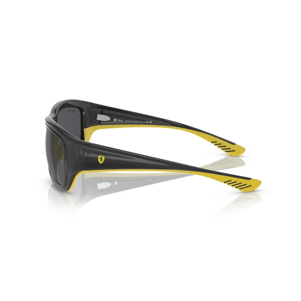 Ray ban sunglasses grey on rubber yellow - Image 2