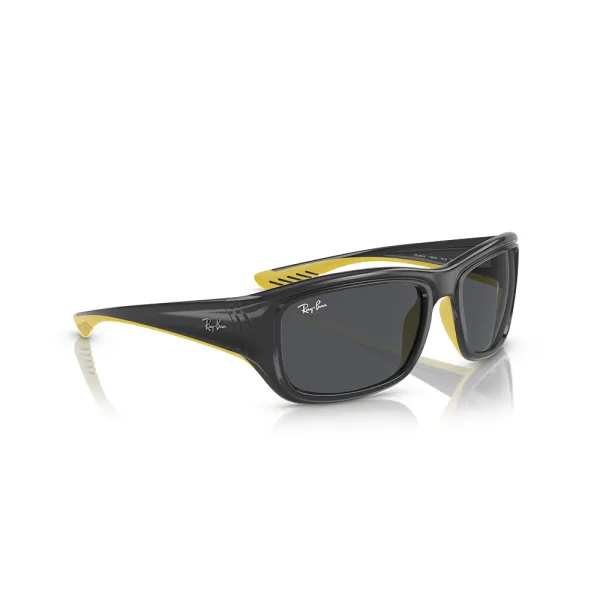 Ray ban sunglasses grey on rubber yellow - Image 4