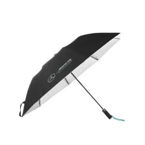 Mercedes team compact umbrella, black